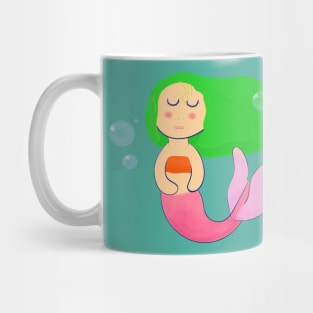 Peaceful Mermaid Mug